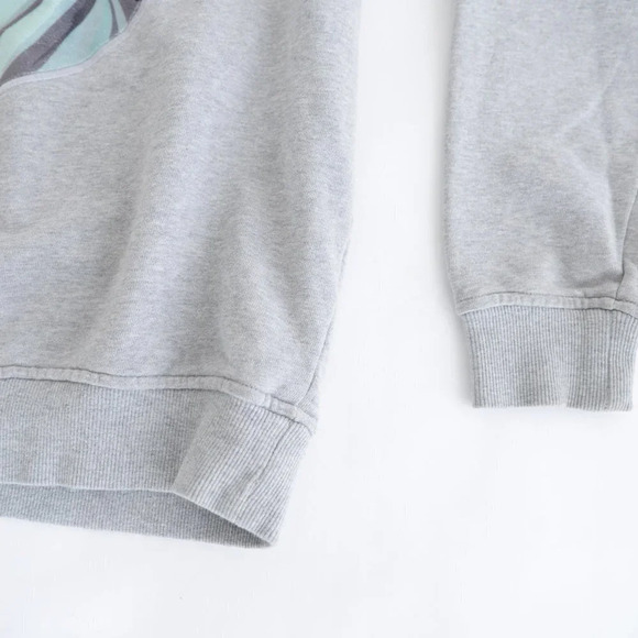 Campaign Beyond Closet Statue of Liberty Grey with  Dog Crewneck Sweater Med - Picture 6 of 11